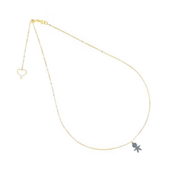 Necklace Maman et Sophie Woman in Silver GHCAREXY - GHCAREXY